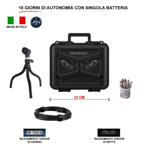 videosorveglianza mobile videotrappola abbandono rifiuti progk-raptor-18